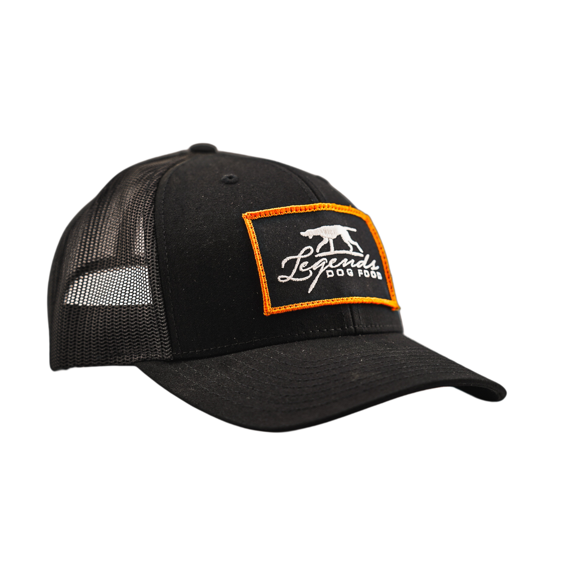 Black/Black Patch Hat