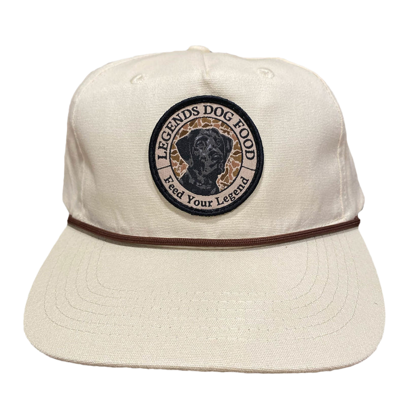 Cream Rope Hat