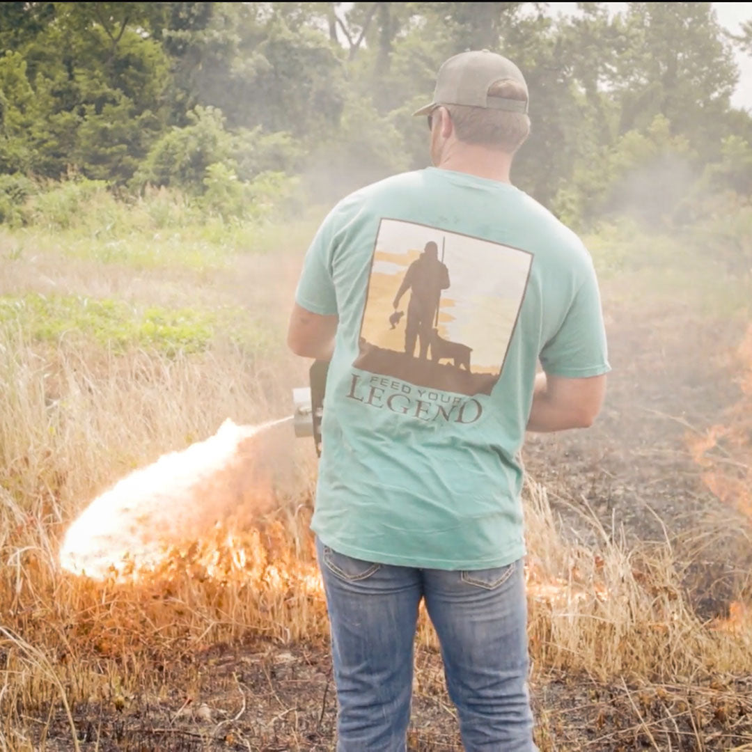 LEGENDS FEED YOUR LEGEND S/S CC T-SHIRT W/ POCKET SEAFOAM