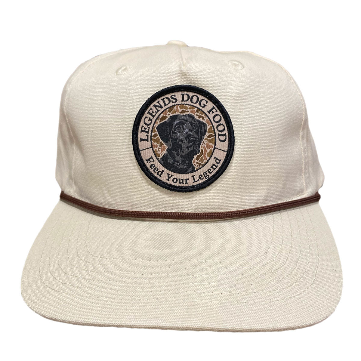 Cream Rope Hat